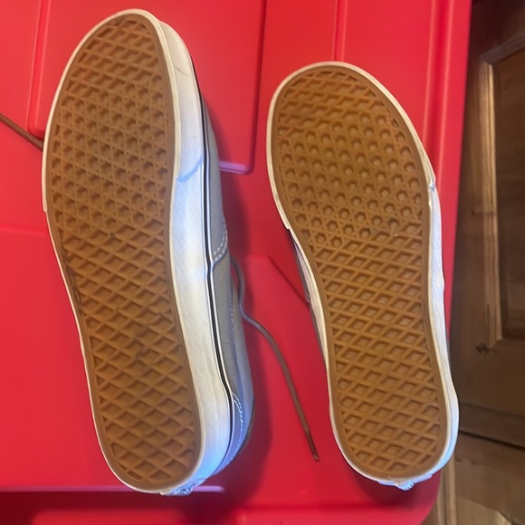 Vans gray canvas mens 8.5 women's 10, - Picture 2 of 2